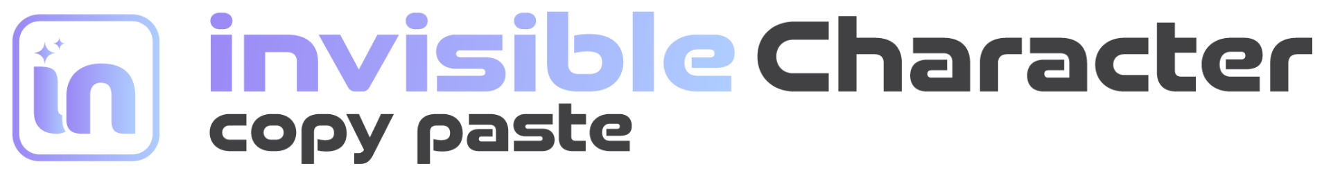 Invisible Character Copy Paste